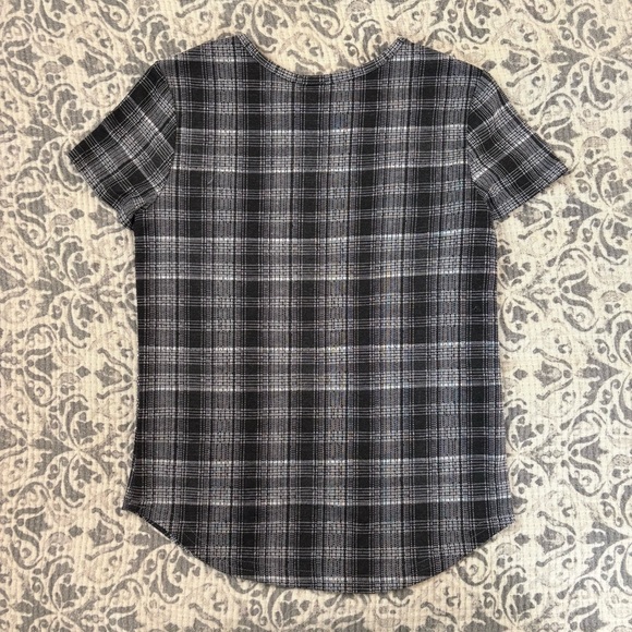 Plaid Baby Tee - Picture 2 of 3